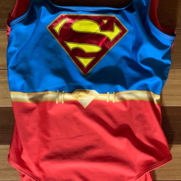 Cosplay Marvel Superman Swimsuit Supergirl Swimsuit XL - Picture 3 of 6